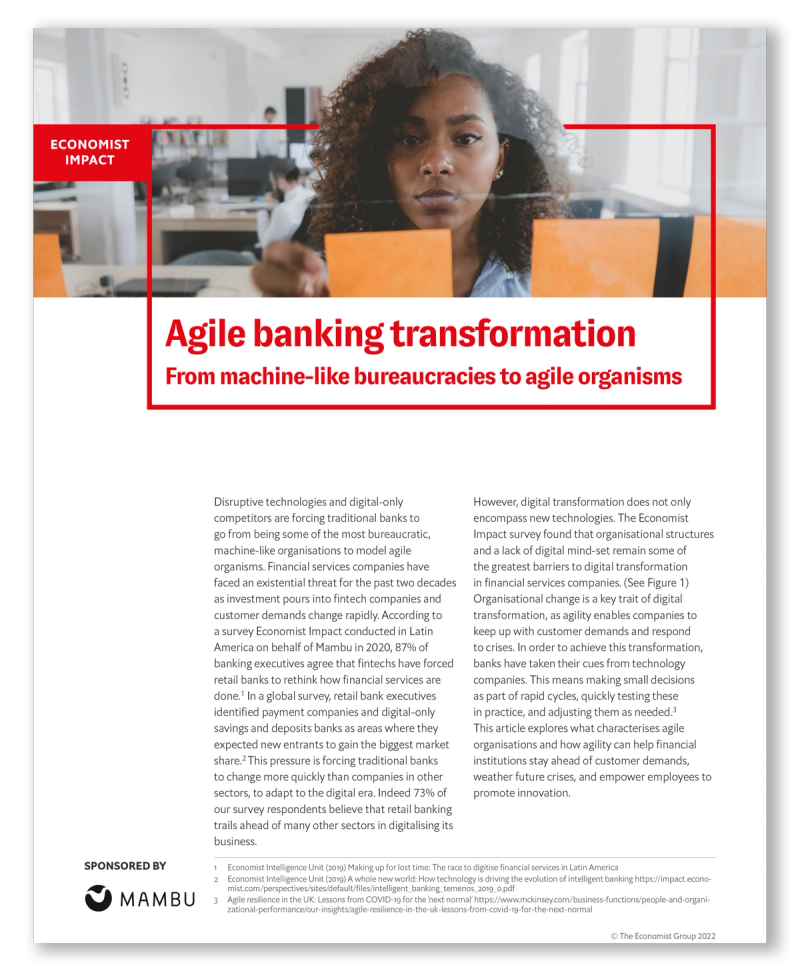 Economist Impact Mambu report 2